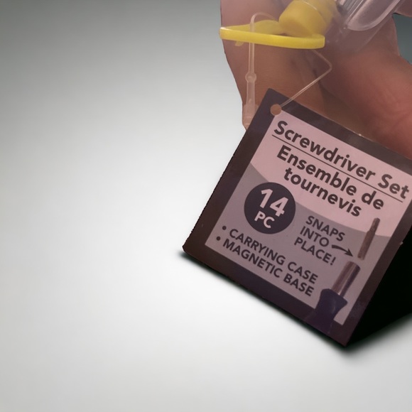 Gift 14 piece screwdriver set magnetic small handy compact stocking tools - Picture 8 of 8